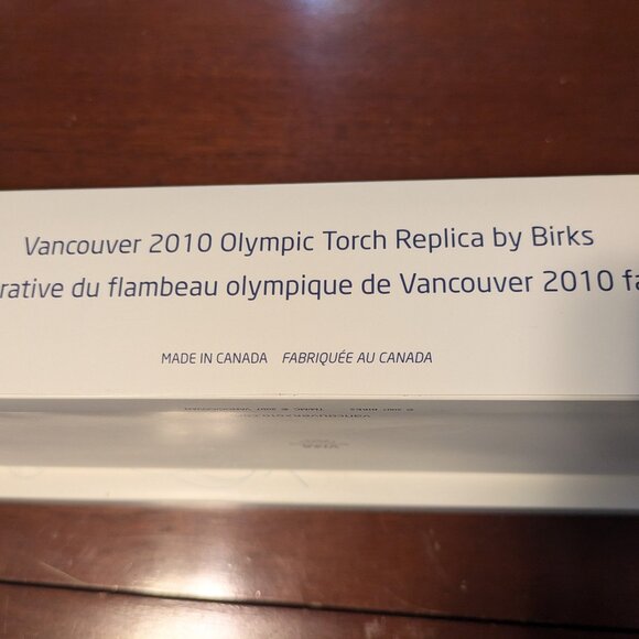 Olympic Torch Replica Birks Limited Edition Vancouver 2010 - Picture 9 of 11